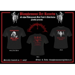 BLASPHAMAGOATACHRIST (Int) Black Metal Warfare - Assault Rifle T-SHIRT XL)