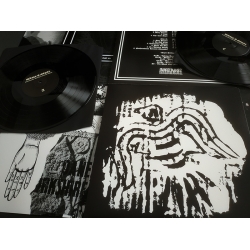 WHTE MEDAL Yorkshire Heathen Black Metal DOUBLE BLACK LP